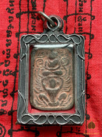 Amulette ancienne Phra Somdej Phaya Kruth – Wat Bang Nomkho – Luang Phor Parn # 602
