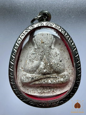 Amulette Phra Pidta Ngern Lan - Très Vénérable Luang Phor Path Punyakhammo du Wat Huay Duan # 825 Magic of the Buddha