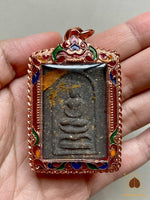 Amulette Phra Somdej Katoe – Roon Leun Samanasak (n°301/999)  Consacrée par le Très Vénérable Luang Phor Path Punyakhamo – Wat Huay Duan (Nakhon Sawan) # 609