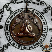 Amulette Phra Pidta Double Dragon (Pim Saensomboon) du Très Vénérable Luang Phor Saen Passano # 643