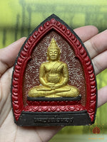 Tablette votive peinte du Bouddha Luang Phor Sothorn du Wat Pheut Nimit (première édition) # 861