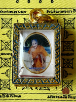 Échantillon rarissime de pierre sacrée Kee Lek Lai - Luang Phor Suwang du Wat Prai Pathanna # 733