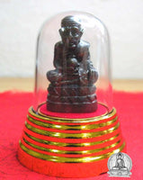 Mini statuette du Très Vénérable Luang Phor Thuat - Sa Sainteté Somdej Phra Sangharaj. # 113