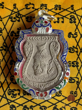 Amulette Masque de Lersi Boroma Kru Pu Kae – Consacrée par le vénérable Luang Phor Somyot (Wat Chong Lom, Prachuap Khiri Khan) # 675 Magic of the Buddha