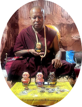 Puissante amulette Khuman Thong de fortune - Vénérable LP Nen Kaew. # 226 - Magic of the Buddha
