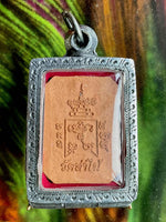 🐓 Amulette Phra Somdej au Coq – Style Luang Phor Parn – bénie par LP Uthen (Wat Tha Mai) # 595