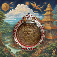 Sacred Hanuman Medal - Venerable Ajarn Deth (Wat Chang) # 577