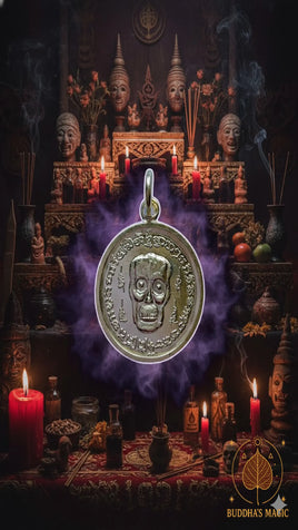 Médaille Prai Kassip Ngern Lan (première édition) - Luangpu MahaSila Sirichanto # 792 Magic of the Buddha