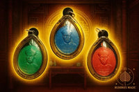 🤑 Amulette Luang Pu Yi Koh Hong (Er Ger Fong) Run Ruay Mak – Très Vénérable Luang Pu Mahasila  # 702