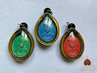 🤑 Amulette Luang Pu Yi Koh Hong (Er Ger Fong) Run Ruay Mak – Très Vénérable Luang Pu Mahasila  # 702