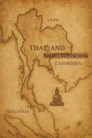 Rare et puissante amulette crâne Mae Hong Prai - Vénérable Luang Phor Somchai du Wat Dan Guien # 850 Magic of the Buddha