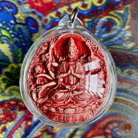 Tsa Tsa émaillés multicolores de Namgyalma - Wat Boman Khunaram # 848 Magic of the Buddha