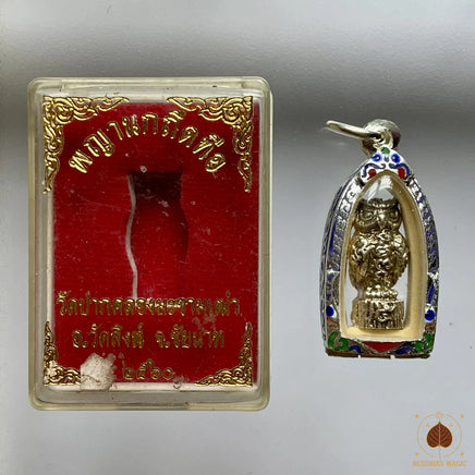 Amulette Phaya Nok Thuet Thue Chouette Sacrée - Wat Pak Klong Makham Thao # 827 Magic of the Buddha