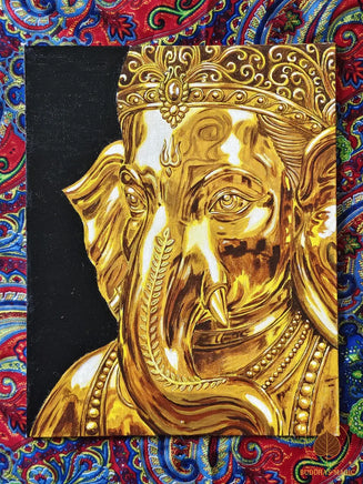 Peintures originales de Lyn – Bouddha et Ganesh – Pièces uniques Magic of the Buddha