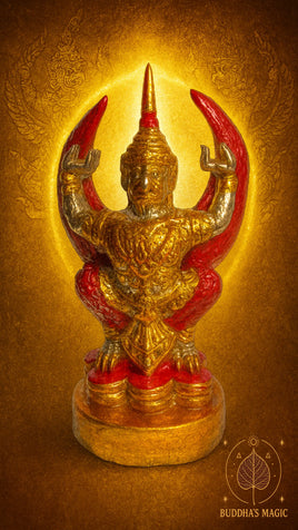 Statuette Garuda (Phaya Kruth) - Très Vénérable LP Dooh (1989) # 652