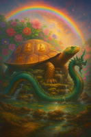 🐢 Amulette Tortue Mystique Phaya Tao Noi (édition 2020 – double consécration) # 590