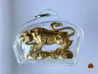 🐯 Amulette tigre Phayak Khao Burapha - Très Vénérable Luang Phor Boonma Chotithammo # 840 Magic of the Buddha