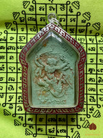 Amulette Lersi et Hanuman Roon Song Seti Baramee Kru - Wat Amphawan # 817 Magic of the Buddha