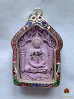 Amulette Phra Khunpen et Hanuman - Vénérable Phra Itthiyano du Wat Amphawan Chetiyaram # 806 Magic of the Buddha