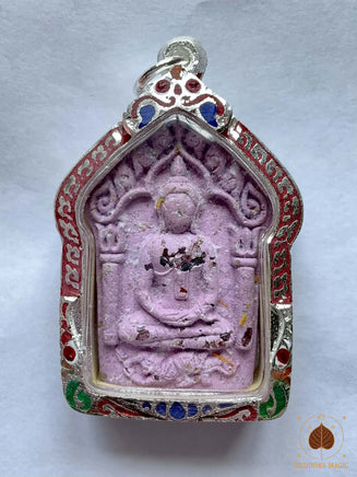 Amulette Phra Khunpen et Hanuman - Vénérable Phra Itthiyano du Wat Amphawan Chetiyaram # 806 Magic of the Buddha