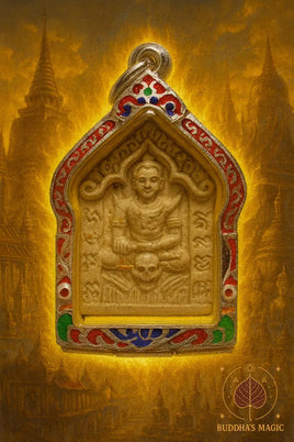 Amulette Phra Khunpen Kee Hong Praï - Vénérable LP Rak # 708