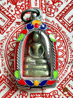 Amulette Phra Kling en alliage alchimique Mekkapat – Wat Prai Pathana (2012) # 621