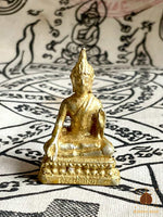 Phra Kling amulet of the Buddha in the teaching mudra – Wat Sri Sathong (late 1990s) # 616