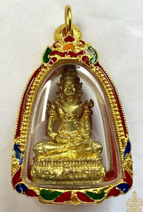 Amulette Phra Kling du Bouddha d'emeraude Phra Keow Morakot - Très Vénérable LP Moon Tithasilo. # 549 - Magic of the Buddha