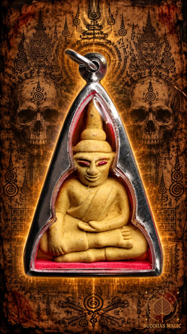 Rare Phra Ngang Métta Mahasané – Très Vénérable Luang Phor Thong Pan Thathip du Wat Pa Na Ngua # 879