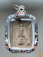Amulette Phra Phong Pang Om Baht – Très Vénérable Phra Ajarn Sarmlit (Wat Palakrad, années 80) # 589