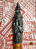 Puissante baguette de consécration Mae Kru Phra Phrom alchimique - Très Vénérable Pothan Phong #686