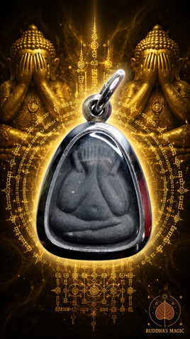 Amulette protectrice Phra Pidta - Très Vénérable Luang Phor Koon Parisutho du Wat Banraï # 882 Magic of the Buddha