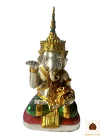 Fortune Phra Pikanet Statuette - Most Venerable Luang Phor Dooh of Wat Sakai (1988) # 875