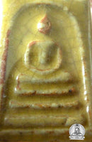 Phra Somdej ceramic amulet - Most Venerable LP Dooh from Wat Sakai. #49
