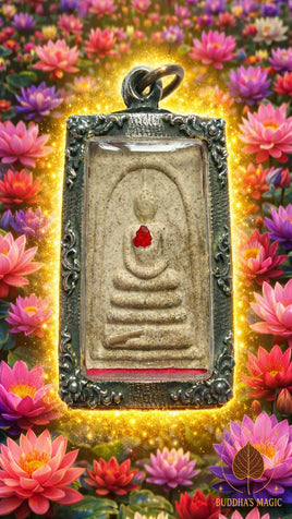 🪷 Amulette Phra Somdej Prok-Pho – LP Hong du Wat Petchaburi # 732