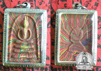 Multicolored Thai Phra Somdej amulets - Wat Pikul Thong (Temple of the Most Venerable LP Pae) # 133