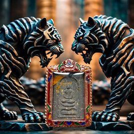 Amulette Phra Somdej Katoe – Roon Leun Samanasak (n°301/999)  Consacrée par le Très Vénérable Luang Phor Path Punyakhamo – Wat Huay Duan (Nakhon Sawan) # 609