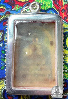 Amulette Phra Somdej avec pierres reliques Phratat - Vénérable Phra Luang Thudong. # 248 - Magic of the Buddha