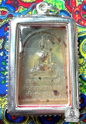 Amulette Phra Somdej avec pierres reliques Phratat - Vénérable Phra Luang Thudong. # 248 - Magic of the Buddha
