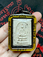 Rares amulettes Phra Somdej Pim Sanghati - Wat Bang Khun Prohm # 645