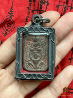 Amulette ancienne Phra Somdej Phaya Kruth – Wat Bang Nomkho – Luang Phor Parn # 602