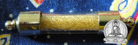 Perles reliques minérales dorées Phratat Thong - Relique du sang du Bouddha.  # 33