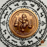 Pièce magique de fortune de Mae Nang Kwak et Chuchok - Très Vénérable LP Happ Kémajaro # 635