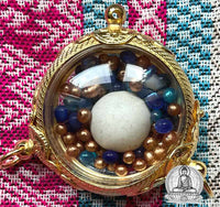 Pierres reliques "dent du Bouddha" et perles sacrées Sarira. #217