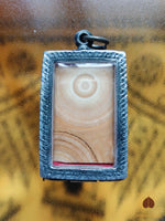 Rare amulette Phra Somdej en pierre sacrée Hin Phratat - Très Vénérable Luang Phor Koon Parisutho # 859