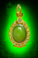 Pendentif Ye Ming Zhu Fluorescent – Bénédictions du Bouddha Ksitigarbha # 690