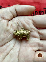 🐖 Amulette cochon "Moo-Moo" (seconde édition – 1998) bénie par Ajarn Sakorn # 713 Magic of the Buddha