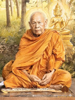 Puissante baguette de consécration Mae Kru Phra Phrom alchimique - Très Vénérable Pothan Phong #686