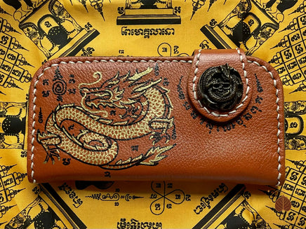 💰 Portefeuilles magiques de fortune (Tigre ou Dragon) - Vénérable Ajarn Wicha du Wat Pantha Wicha # 836 Magic of the Buddha