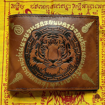 💰 Portefeuilles magiques de fortune (Tigre ou Dragon) - Vénérable Ajarn Wicha du Wat Pantha Wicha # 836 Magic of the Buddha